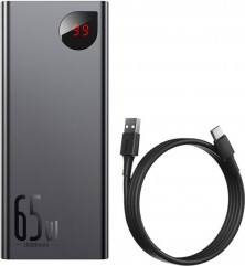 Power bank Adaman Metal PPIMDA-D01 20000mAh 65W Black - Фото 6