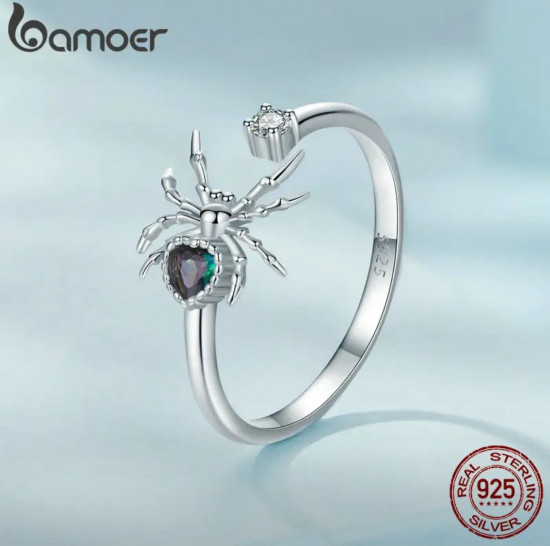 Серебряное кольцо «Арахны»