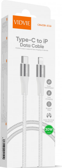 Кабель Vidvie USB TypeC