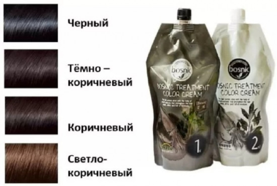 Краска для волос, оттенок Light brown