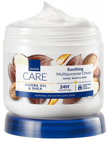 Мультифункциональный крем для рук, тела и лица с маслом жожоба и ши