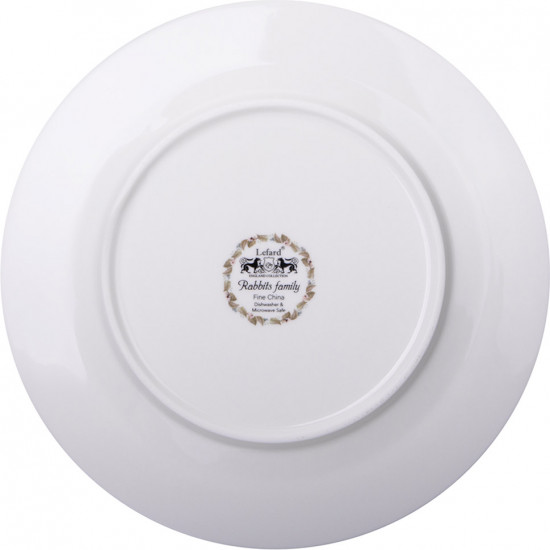 Тарелка закусочная «Rabbits family»