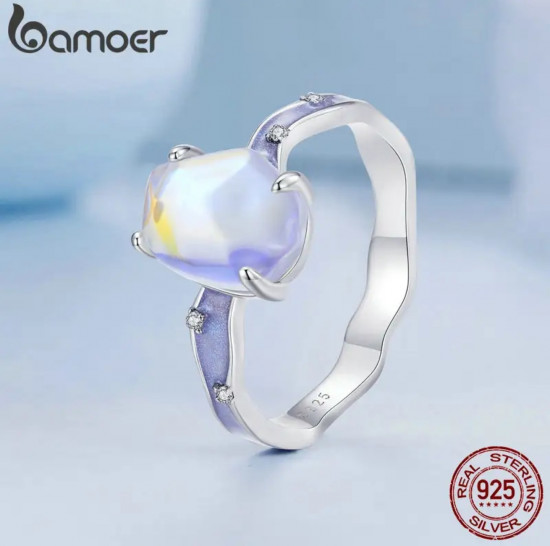 Серебряное кольцо «Аврора»