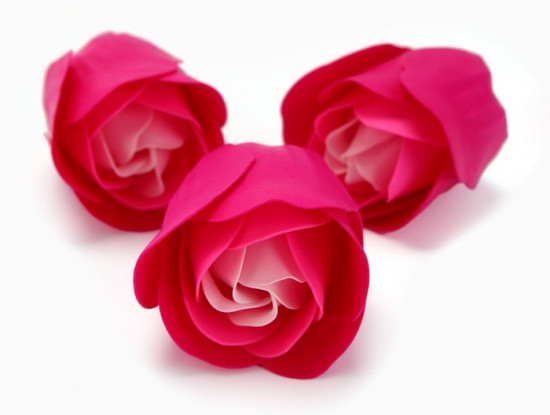 Подарочный набор мыльных роз в коробке