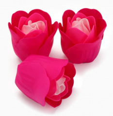 Подарочный набор мыльных роз в коробке - Фото 4