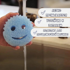 Набор губок для мытья посуды «Scrub Daddy Colors» - Фото 1
