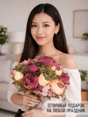 Пионы искусственные - Фото 3