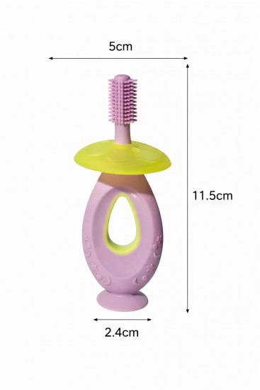 Детский прорезыватель зубная щётка 360°