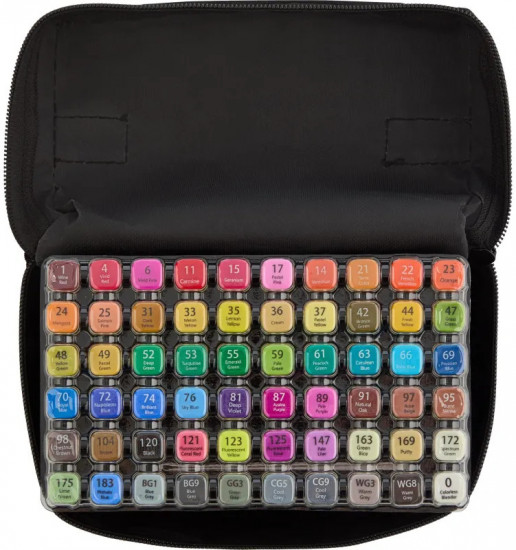 Набор маркеров для скетчинга двусторонних