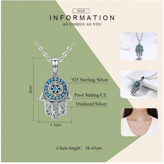 Цепочка с подвеской «Хамса»