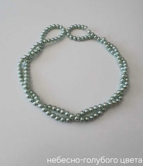 Нить бусин под жемчуг