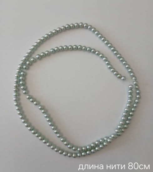 Нить бусин под жемчуг