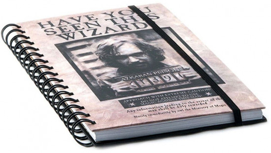 Книга для записей «Wanted Sirius Black»
