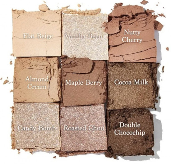 Тени для век «Dasique Shadow Palette», оттенок 01 Sugar Brownie