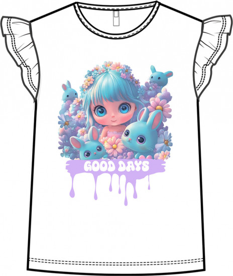 Футболка для девочек