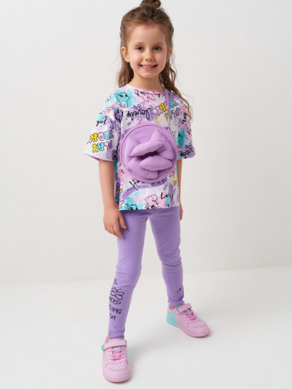 Комплект легинсов для девочек 