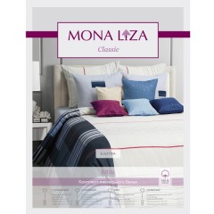 Комплект постельного белья «Elektra» (евро, бязь-люкс, 2 наволочки 70х70, пододеяльник на пуговицах) - Фото 1