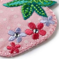 Термоаппликация «Клубника с цветами» - Фото 1