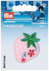 Термоаппликация «Клубника с цветами» - Фото 2