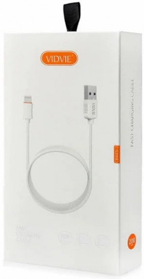 Кабель Vidvie USB 2.0 (F), Lightning
