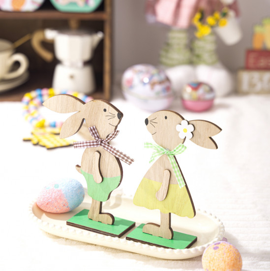 Украшение праздничное «Пасхальные зайчики»