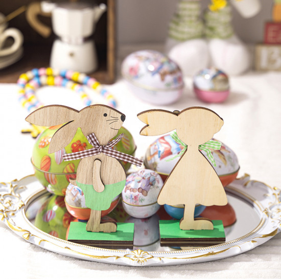 Украшение праздничное «Пасхальные зайчики»