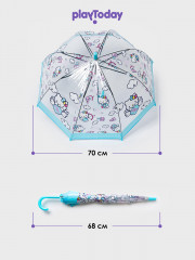 Зонт-трость для девочек - Фото 5