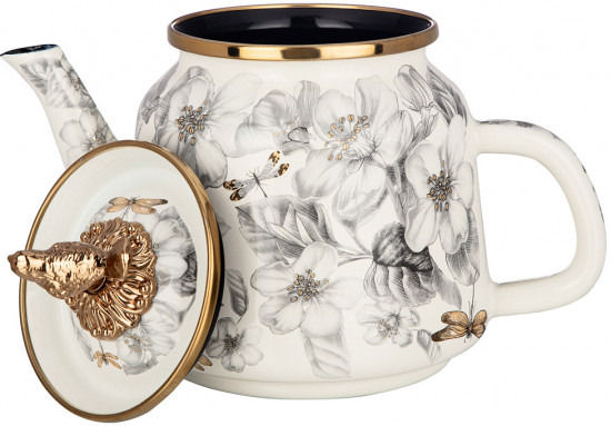 Чайник эмалированный «Яблоневый сад»