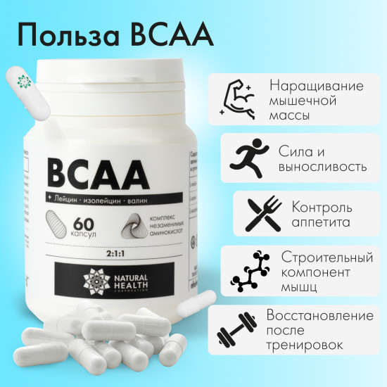 Аминокислоты BCAA 2:1:1
