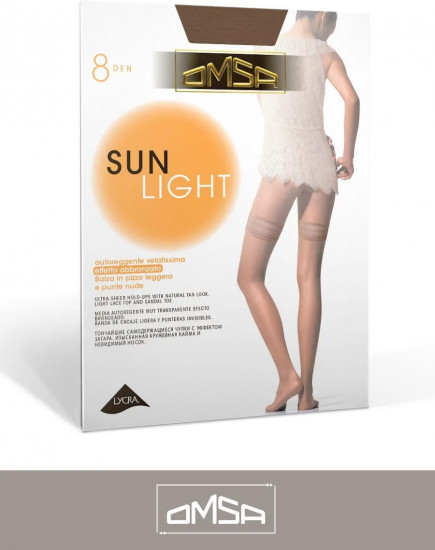 Чулки женские «SUN LIGHT» (8 DEN)