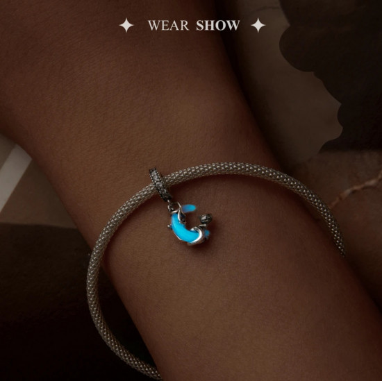 Шарм «Светящийся в темноте кот»