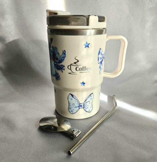 Термокружка 3-в-1 «Stitch»