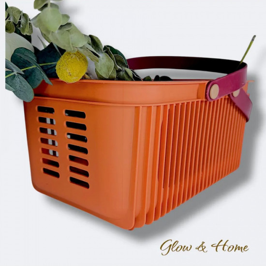 Корзина пластиковая с ручками