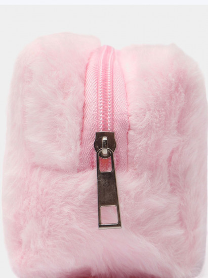 Косметичка мягкая меховая на молнии