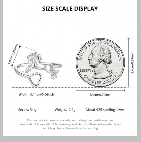 Кольцо «Огненная лошадь»