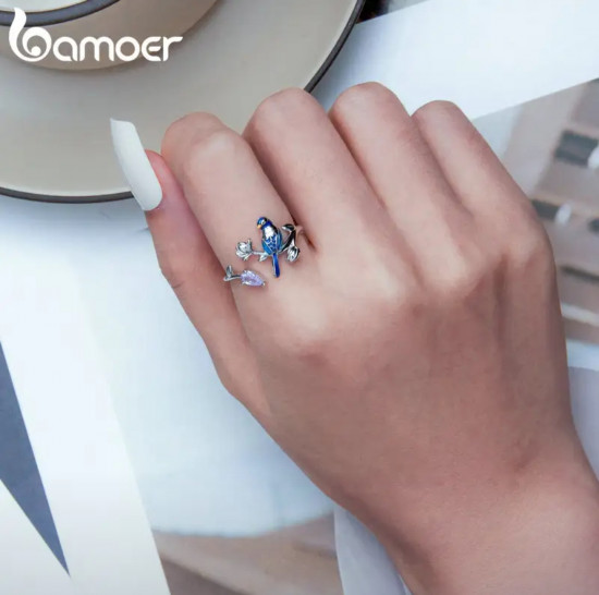 Кольцо «Синяя птица»