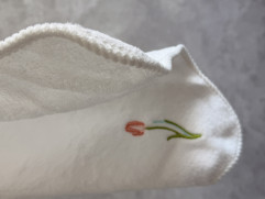 Полотенце кухонное с тюльпаном - Фото 4