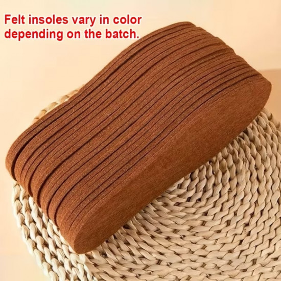Комплект зимних войлочных стелек для обуви