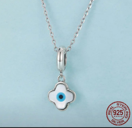 Шарм «Клевер и голубой глаз»