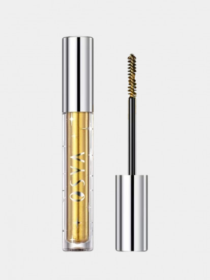 Тушь с глиттером и блестками, оттенок Золотистый