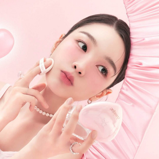 Кушон «Water Dewy Gel Cushion» SPF50+ PA++++, оттенок 21C Cool Rosy