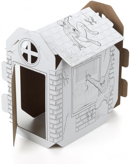 Набор для творчества «Домик-раскраска. Человек паук»