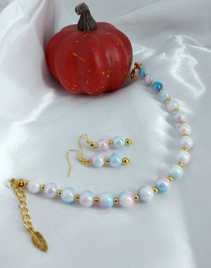 Комплект украшений ручной работы