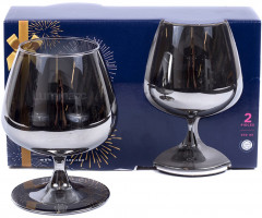 Набор бокалов для коньяка «Сияющий Графит» - Фото 1