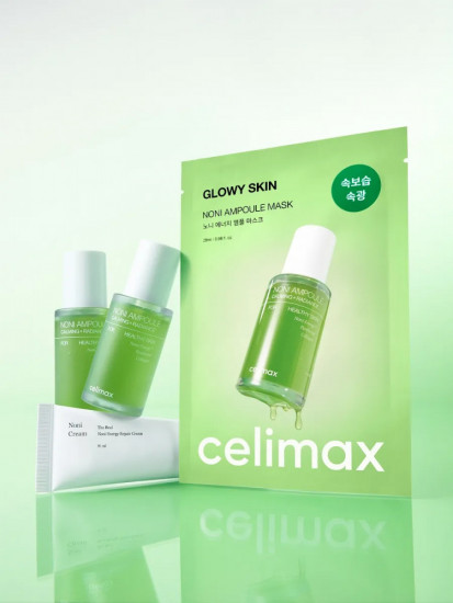 Ампульная тканевая маска с экстрактом нони «Glowy Skin»