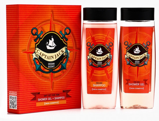 Подарочный набор мужской «Captain Jack Ocean Scent»