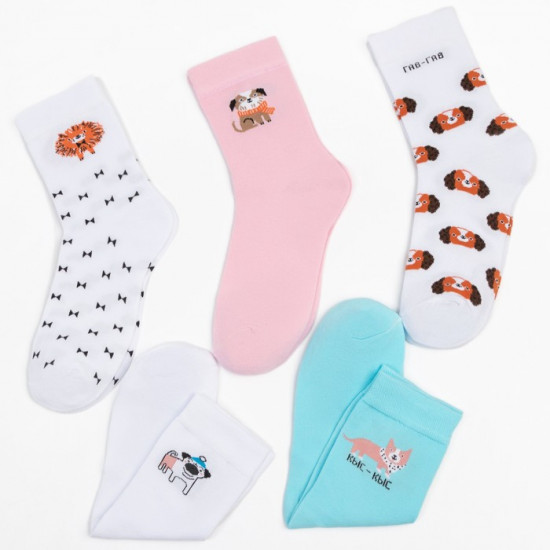 Набор носков женских «Гав-гав»
