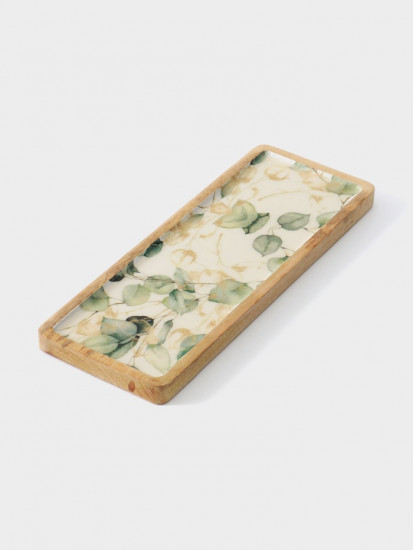 Блюдо прямоугольное «Листья»