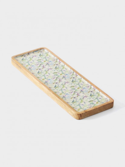 Блюдо прямоугольное «Оттенки сирени»