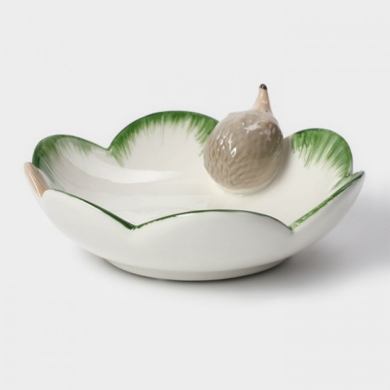 Блюдо керамическое сервировочное «Ёжик»